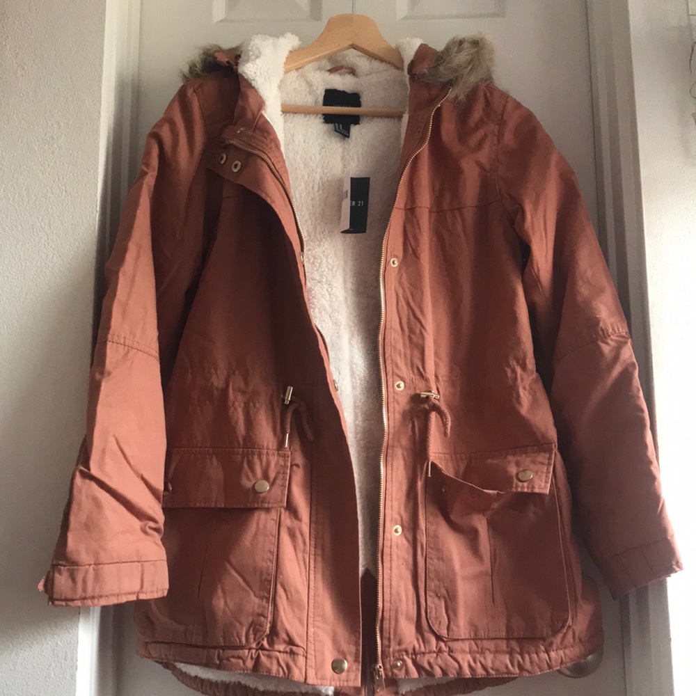 Forever 21 pink jacket